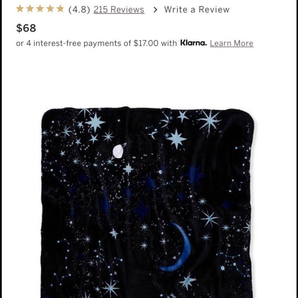 VICTORIA'S SECRET
Plush Fleece Blanket NWT